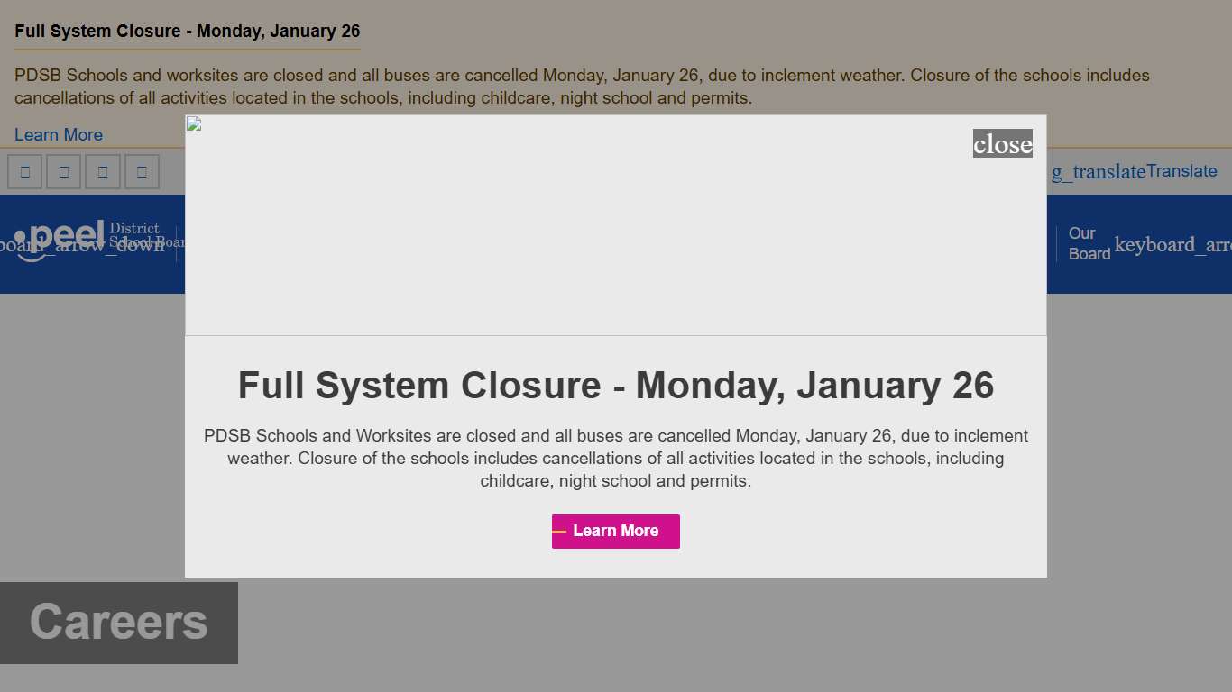 Careers - Peel Board Office Site